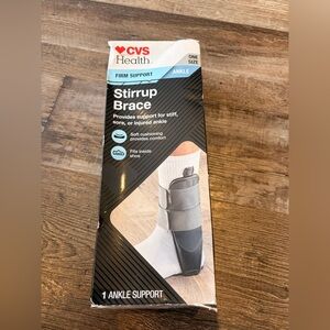 🌙 B166 CVS Health Stirrup brace for ankle support